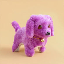 Load image into Gallery viewer, Electronic Walking Plush Colorful Dog Peg Barking Mimicry Interactive Kids Toy Kid Child Christmas Gift gift for children