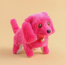 Load image into Gallery viewer, Electronic Walking Plush Colorful Dog Peg Barking Mimicry Interactive Kids Toy Kid Child Christmas Gift gift for children