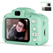Load image into Gallery viewer, Mini Camera Kids Toys Cartoon 2 Inch HD Screen Digital Cameras Video Recorder Camcorder Language Switching Timed Shooting