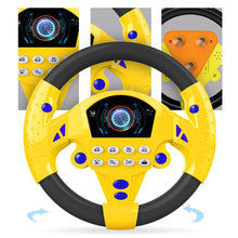 Load image into Gallery viewer, Children Musical Developing Educational Toys Simulation Steering Wheel with Light Early Education Sounding Toy For Kids
