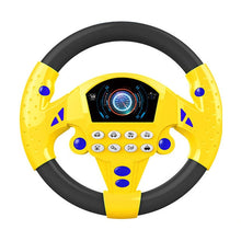Load image into Gallery viewer, Children Musical Developing Educational Toys Simulation Steering Wheel with Light Early Education Sounding Toy For Kids
