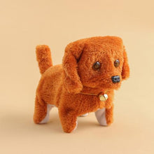 Load image into Gallery viewer, Electronic Walking Plush Colorful Dog Peg Barking Mimicry Interactive Kids Toy Kid Child Christmas Gift gift for children
