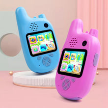 Load image into Gallery viewer, MWZ Kids Walkie Talkie Camera Camcorder Mini Video HD Toys Walkie Talkie Camcorder MP3 Music Player Game Best Gift for Children
